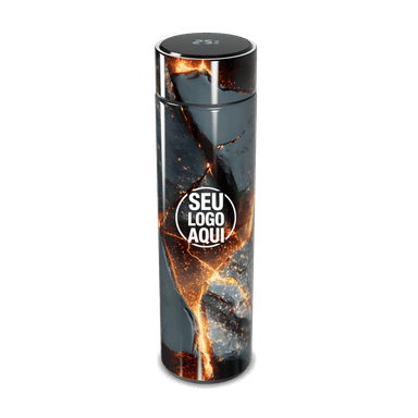 Garrafa Térmica Touch Estampa Vulcânica personalizado