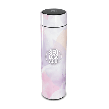 Garrafa Térmica Touch Floral Colorida personalizado