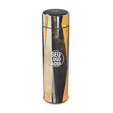 Garrafa Térmica Touch Design Marmorizado personalizado