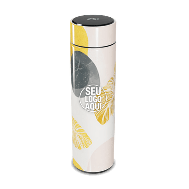 Garrafa Térmica Touch Folhas Coloridas 500ml personalizado