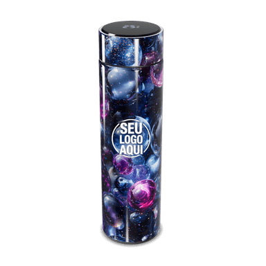 Garrafa Térmica Touch Estampa Galáxia personalizado
