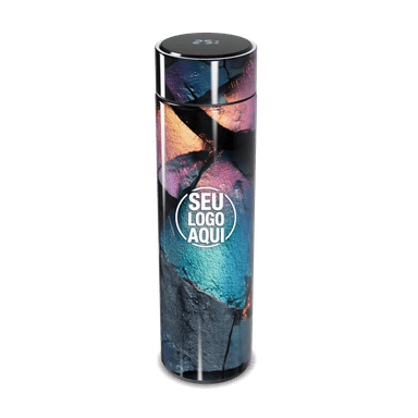 Garrafa Térmica Touch Estampa Multicor personalizado