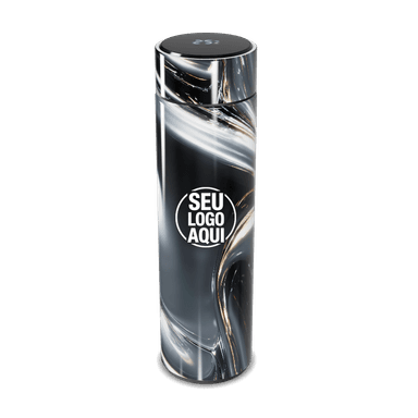 Garrafa Térmica Touch Aço Inox Marmorizada personalizado