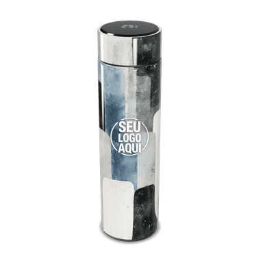 Garrafa Térmica Touch Aço Inox Com Estampa Moderna personalizado