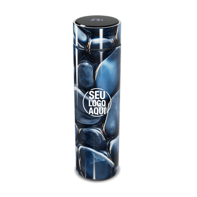 Garrafa Térmica Touch Pedra Azul personalizado