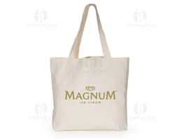 Sacola de Algodão G - Ideal para compras, esta sacola de algodão é versátil e elegante. Perfeita para quem procura estilo e