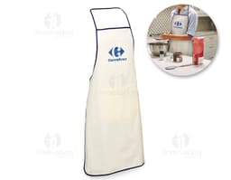 Avental elegante de algodão para te acompanhar na cozinha com muito estilo. Feito com tecido de alta qualidade, é o acessório