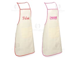 Avental elegante em algodão, perfeito para chefs e amantes da cozinha. Seu design casual e fashion traz um toque de estilo