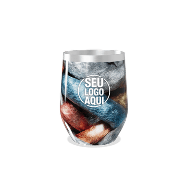 Copo Térmico Slim Multicolorido Aço Inox personalizado