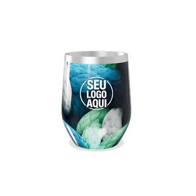 Copo Térmico Slim Estampa Colorida Fibra personalizado