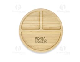 Tabla de bambú 25x25 - Ideal para servir aperitivos de forma elegante y sostenible. Perfecta para complementar la decoración