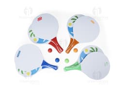 Kit Frescobol MDF - Aproveite o verão com este kit de frescobol feito em MDF de alta qualidade. Ideal para se divertir na