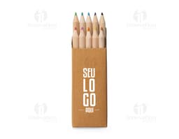 Caja con 10 mini lápices de color - ideal para estudiantes, artistas y oficinas. Perfecto para dibujar y colorear, con