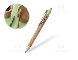 Caneta de cortiça: escrita suave e ecológica para o seu dia a dia de trabalho. Feita com material sustentável, essa caneta
