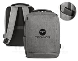 Mochila para Notebook Vintage em Couro Marrom - Prática, elegante e espaçosa. Ideal para viagens ou uso diário. Proteja seu
