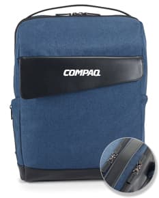 Mochila de couro preta - Perfeita para o escritório ou viagens de negócios. Com design moderno e elegante, oferece amplo espaço de armazenamento para seus equipamentos eletrônicos e documentos. Garanta já a sua!