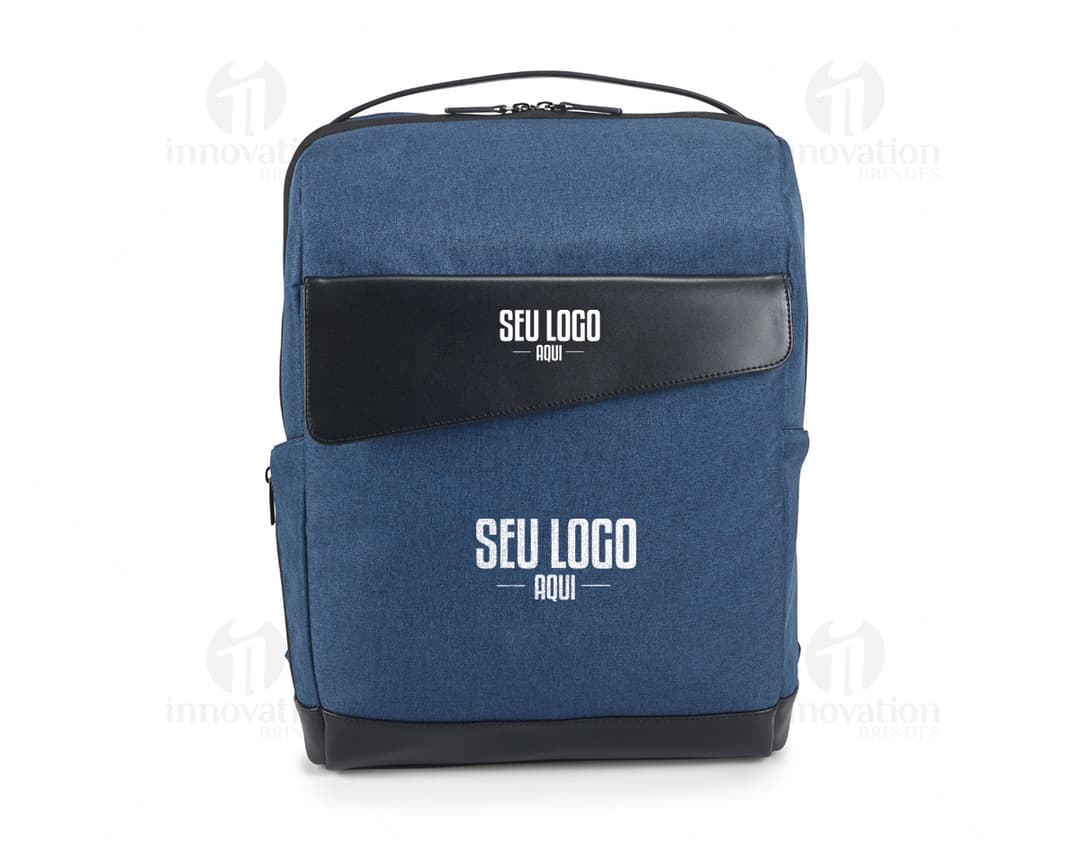 Black leather backpack - Perfect for the office or business trips. With a modern and elegant design, it offers ample storage