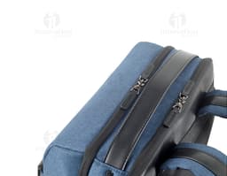 Black leather backpack - Perfect for the office or business trips. With a modern and elegant design, it offers ample storage