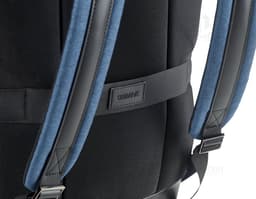 Black leather backpack - Perfect for the office or business trips. With a modern and elegant design, it offers ample storage