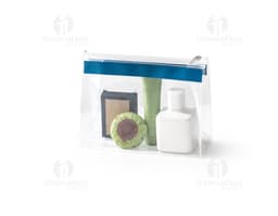 Bolsa de higiene pessoal em design moderno para o seu negócio. Ideal para viagens ou uso diário. Deixe sua marca presente em