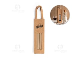 Sacola de proteção para garrafa: mantenha sua garrafa segura e protegida com essa sacola resistente e segura. Ideal para