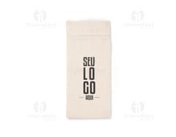 Flasche Tasche aus 100% Baumwolle ideal zum Transportieren und Lagern von Wasserflaschen, Säften, Limonade und anderen