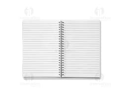 Caderno A5 para escrita e organização no escritório. Ideal para anotações e lembretes diários. Design moderno e prático.