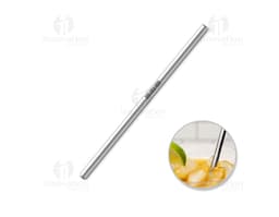 Canudo de Metal: Produto saudável e sustentável para seu dia a dia. Feito em aço inoxidável, ideal para bebidas quentes e