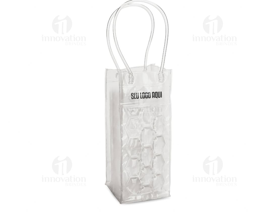 Sacola refrigeradora para 1 garrafa - Mantenha sua bebida gelada em grande estilo! Ideal para viagens, picnics e festas.