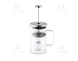 Cafeteiro elétrico de alta tecnologia, ideal para o escritório ou cozinha. Com design moderno em aço inoxidável, prepara seu