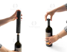 Sacacorchos Eléctrico Moderno y Práctico - Ideal para Regalos de Empresa y Presentes Especiales. Automatiza el proceso de