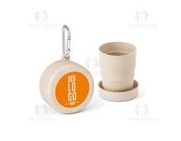 Taza de viaje retráctil 210ml: practicidad y estilo para tus bebidas favoritas en cualquier lugar. Hecha de cerámica, esta