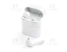 Auriculares True Wireless ABS 250mAh con diseño moderno y tecnológico, representando un dispositivo electrónico avanzado para