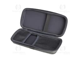 Metal case to securely store your tech accessories. Ideal for keeping your devices and cables organized.