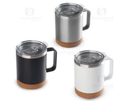 Caneca térmica 350ml - Mantenha sua bebida quente por mais tempo com essa elegante e prática caneca térmica de 350ml. Ideal