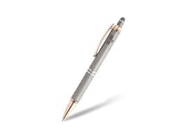 Caneta metal touch: ferramenta de escrita de alta qualidade para escritório, escola e negócios. Design clássico em metal com