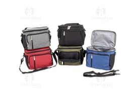 Borsa Térmica de 9 Litros c/ Compartimentos, ideal para el transporte de alimentos y bebidas. Resistente, práctica y con