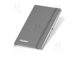 External hard drive in synthetic leather 21x14, with drive, memory device, laptop, and technology. The image shows a modern