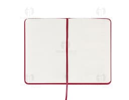 Bloco de anotações 14x8 vazio, em formato de notebook, com papel em branco e design amarelo, ideal para escrita de mensagens