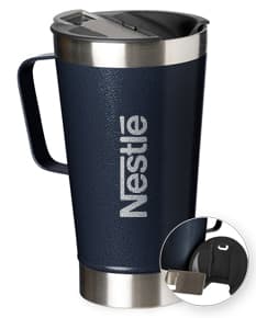 Caneca térmica de inox com abridor 500ml - Perfeita para manter sua bebida quente ou gelada por mais tempo. Ideal para quem adora praticidade e estilo. Aproveite!