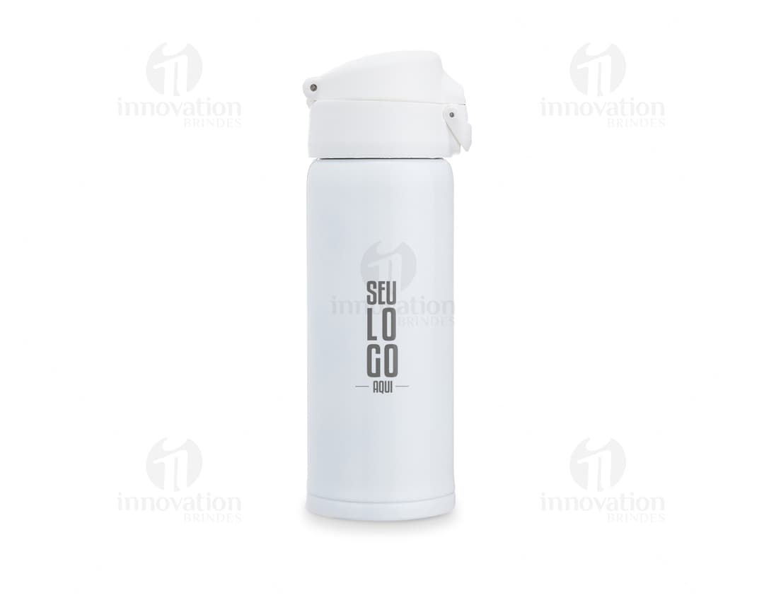 400ml Thermal Water Bottle - Keep your favorite drink at the ideal temperature! Stainless steel thermal bottle, clean and