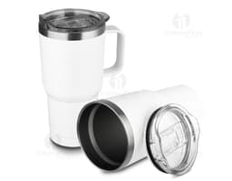 Caneca Térmica 600ml - Manto térmico para manter sua bebida sempre na temperatura ideal. Perfeita para saborear seu café ou