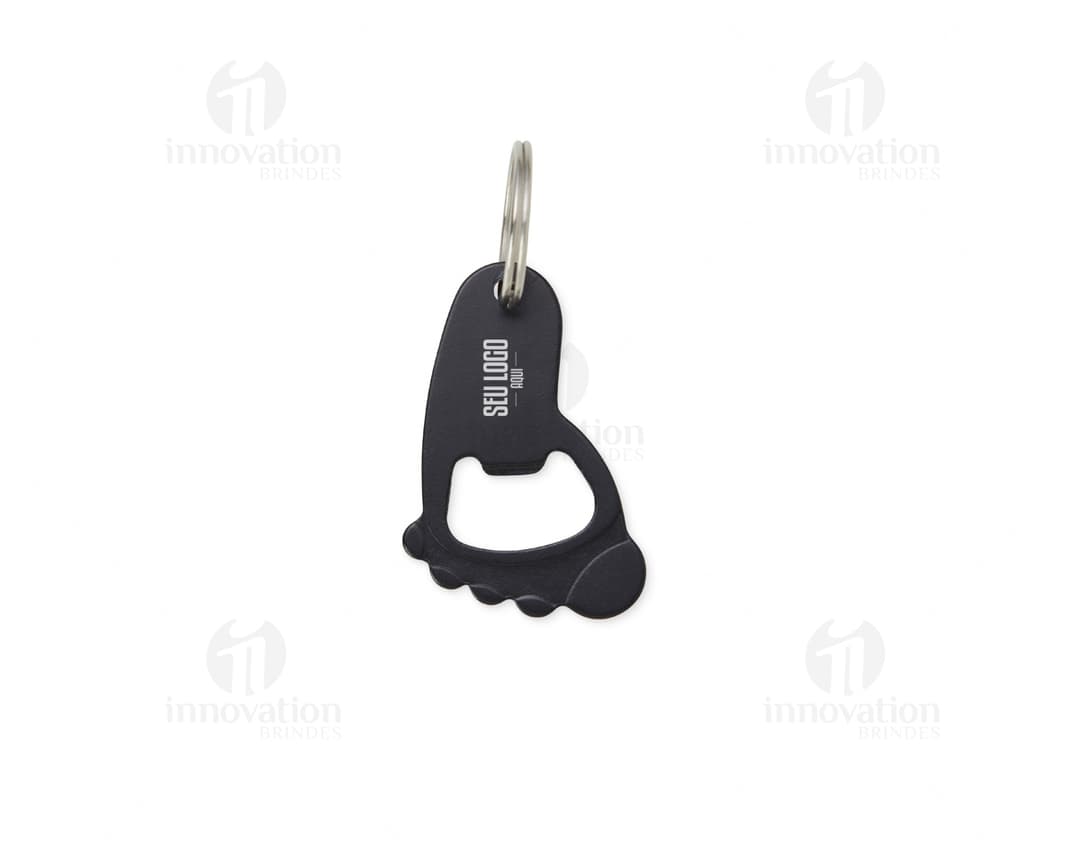 Chaveiro metal abridor - O chaveiro perfeito para abrir suas bebidas favoritas com praticidade e estilo. Feito em metal