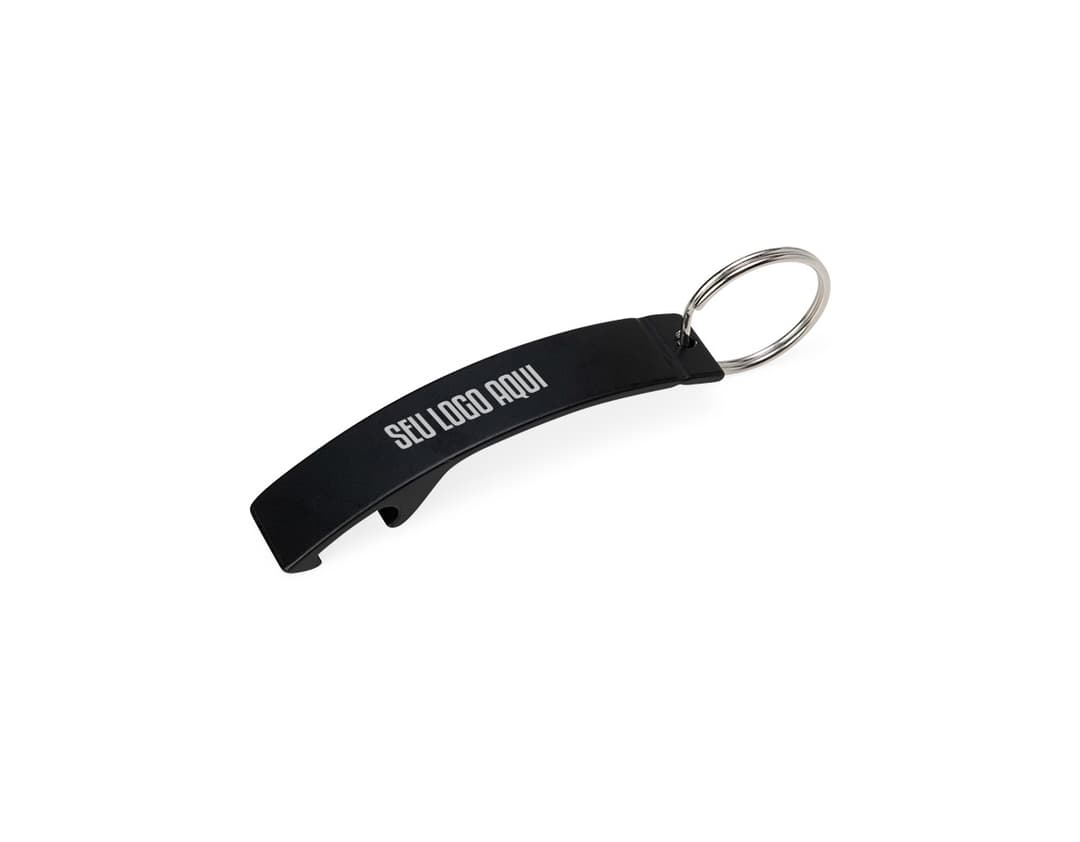 Porta-chaves Metal Abridor: o acessório perfeito para ter sempre à mão! Prático e elegante, este porta-chaves combina