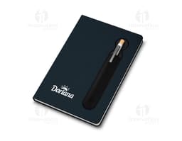Cuaderno de notas 21x14 con tapa personalizada para organizar tus ideas con estilo. Perfecto para reuniones y sesiones de