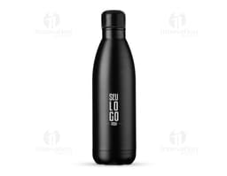 Garrafa térmica inox 1L: mantenha suas bebidas quentes ou geladas por horas com essa garrafa de design moderno e funcional.