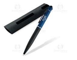 Caneta em alumínio prateado para escrita suave e precisa. Perfeita para uso no escritório, na escola ou em casa. Design