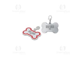 Chaveiro Pets Grande com ícones de animais, símbolos e desenhos coloridos, ideal para adicionar um toque divertido e moderno