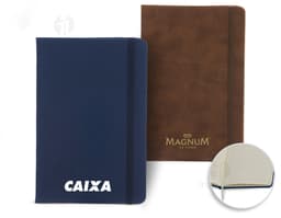 Synthetic leather notebook 21x14 - Ideal for organizing your work routine with style and practicality. Perfect for meetings