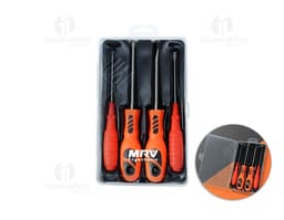 Kit ferramenta 4 peças com estojo contendo diversas ferramentas como chave de fenda, chave de boca, alicate e martelo, ideais